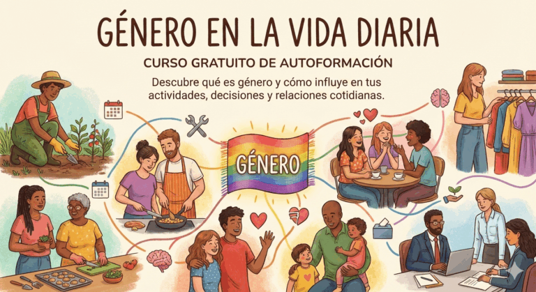 Curso gratuito de autoformación: Género en la vida diaria